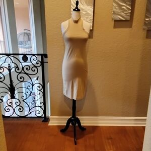 Calvin Klein Cream Midi Dress
